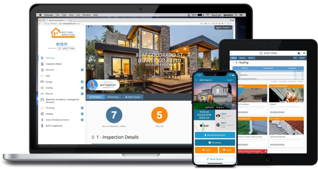 Total Home Inspection Services Spectora Report